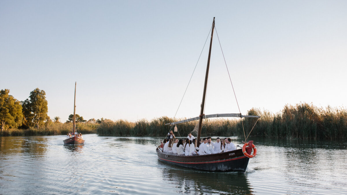 Pre boda atardecer en la Albufera Valencia